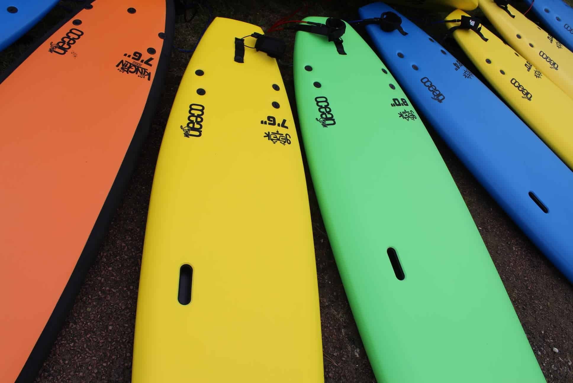 Taille planche de surf