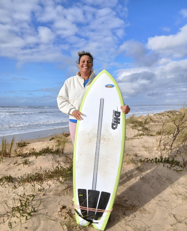 Virginie monitrice de surf - Kabanasurf